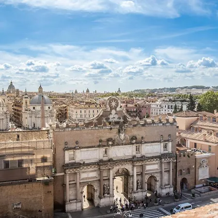 アパート Roof Magic Piazza Del Popolo *